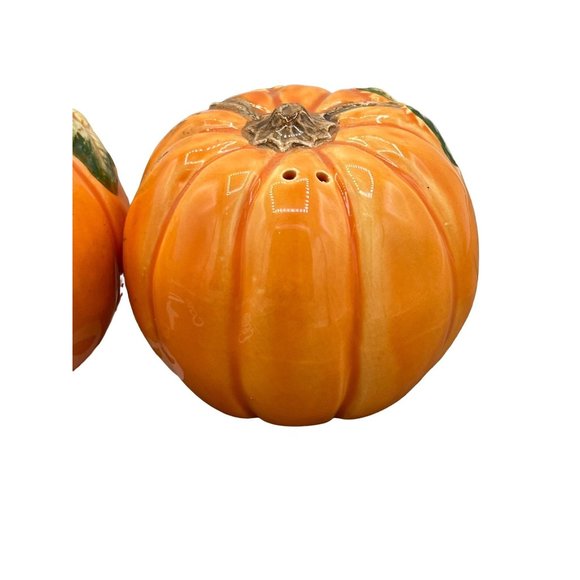 Pumpkin Thanksgiving salt and pepper shakers Halloween - Picture 4 of 9